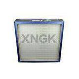 Silicone Seal Cleanroom HEPA Filter Mini Pleated For Pharmaceutical Medicine Industries thumbnail-1