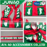 wholesale football polish printed scarves /custom corporate scarves