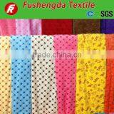 2015 New Super Soft Soil Printing Velboa Fabric for Slipper Toy Skirt