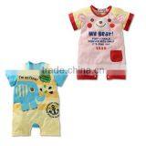 2016 Summer Cartoon Short Sleeve Baby Romper thumbnail-3