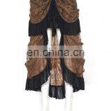 Gothic Steampunk Laces and Frills Layered High Low Skirt thumbnail-1