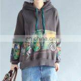 Fashion Hooded Sweater Winter Women Casual Short Sweatshirt Pullover Hoodies thumbnail-2