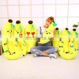 OEM Designs Whatsapp Emoji Stuffed Plush Canana Pillow thumbnail-1