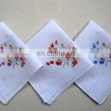 Sweet Blue Small Flower Handkerchief for Lady thumbnail-1