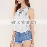 Summer's Exclusive Sexy Looking Girls Rayon Tie & Dye Top With Hand Work thumbnail-1