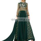 Wedding Engagement Party Wear Heavy Embroidery Anarkali Suits 2018 (Diwali Collection) thumbnail-1