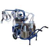 Automatic Cow Sheep Milking Machine Double Bucket Cow Milking Machine Price thumbnail-2