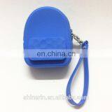 Mini Backpack Shaped Coin Purse Silicone Smiling Face Keychain Charms Wallets Women Purse Bag thumbnail-7