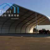 aluminum TFS curved tent used for outdoor exhibition,event,military show