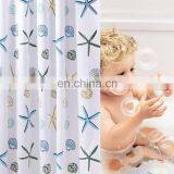 Hotel Modern Long Nice Printed Shower Curtain Custom thumbnail-2
