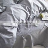 100% Satin Duvet Cotton Home Luxury Bed Sheet Bedding Set Grey thumbnail-4