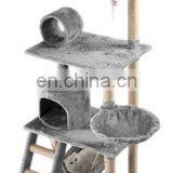 Wholesale Sisal Castle Modern Large Big Climbing Scratch Pet Scratcher Wood Condo Furniture Tower Cat Tree thumbnail-2
