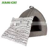 pv Plush Fabric Memory Foam Pet Accessories Dog Bed House thumbnail-2