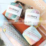 Wholesale High Grade 100% Cotton Yarn Dyed Multiple Color Mercerized Cotton Yarn thumbnail-2