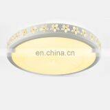Round Bedroom Acrylic LED Ceiling Lamps Bauhinia Warming Dining Room Lights thumbnail-3