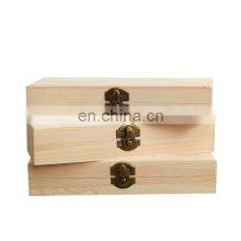 Wooden Flip Pencil Case Solid Wood Multifunctional Stationery Box Customized Wooden Pine Jewelry Packing Box thumbnail-1