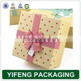 Wholesale Custom Printed Decorative China Recycled Handmade Empty Christmas Gift Boxes With Ribbon Bow thumbnail-6