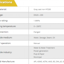 Mstnland CAST IRON ONE-PIECE HIGH TEMPERATURE BALL VALVE thumbnail-2