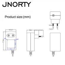 24V 1A AC DC Adaptor Wallmount EU AC Plug With CE Approve 24V Switching Power Supply For LED CCTV Camer Digital Products thumbnail-5