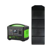 600w Outdoor Camping Portable Solar Power Station,600w Portable Power Station,portable Power Station With Solar Panel thumbnail-2