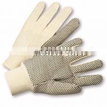 Good Grip PVC Dotted Drill Cotton Work Gloves