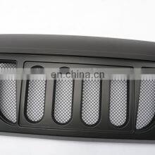 ABS Grille With Mesh for Jeep Wrangler JK 2007-2017 4x4 Accessories Maiker Manufacturer Front Car Grills thumbnail-4
