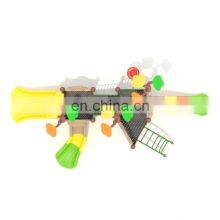 Factory Price Plastic Outdoor Playground With 4 Slides Tree Series Playground Equipment Items Children Entertainment Equipment thumbnail-3