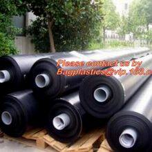 Construction Builder Film Waterproof Dampproof Clear / Black Plastic Poly Film Rolls PVC EPDM PONDS LINER Geomembrane thumbnail-4