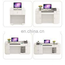 Bar Counter Cashier Counter Simple Modern Clothing Store White Paint Beauty Salon Shop Reception Front Desk Wholesale thumbnail-4