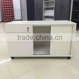 Metal White Upscale Office Interior Mobile Caddy thumbnail-2