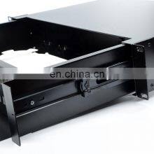 2U 19'' Sliding Type Rackmount Fiber Optic 48 Port Optical Cable SC 48 Core Drawer Type Terminal Box thumbnail-5