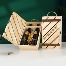 Customize Wine Wooden Case Wholesale      Custom Sustainable Wine Packaging     Wine Packaging Solutions