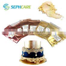 Bakery Ingredients Decorations Cake Sprinkles Gold Metallic Luster Dust Powder Food Grade Pigments thumbnail-2