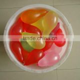 Inflatable latex water balloons, clear water balloons, promotion water balloons