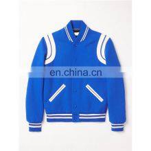 High Quality Stain Varsity Jacket Baseball Letterman Varsity Bomber Jacket for Men Women Fashionable Button Type Varsity Jacket thumbnail-4