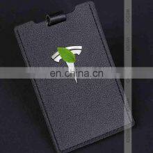 High Quality Leather Key Card Holder Protector Cover Key Chain Bag Case for Tesla Model 3 Y Key Cover Durable Car Accessories thumbnail-1