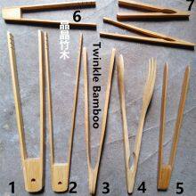 Bamboo Cooking Tong/bamboo Wood Bread Tongs Wholesale Bamboo Wood Itmes thumbnail-2