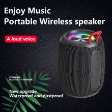 Morden Style Popular Design Hight Quality LED Colorful Night Light Waterproof Outdoor Fabric Portable Bluetooth Speaker thumbnail-5