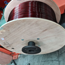 China Supplier of Rectangular Enamelled Aluminum Wire Factory Price Enameled Flat Aluminum Wire thumbnail-5