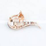 Fashion Sexy Fox Brooch Rhinestone Brooch for Men Popular Jewelry thumbnail-3