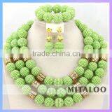 Mitaloo New Arrival Jewelry Set African Beads Jewelry Sets For Wedding Party MT0001 thumbnail-1
