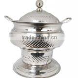 Steel Cheffing Dish, Wedding & Party Utensils, Food Serving Dish, Hot Keeping Dish, Catering Item, Hotel & Restaurant Utensils thumbnail-1