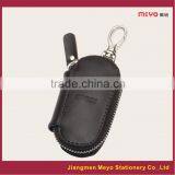 2015 Popular Commercial Promotional Customized Made Genuine Leather Key Wallet MEYOKW172