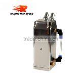 Aluminum Auto Oil Catch Tank Fuel Tank SILVER thumbnail-2