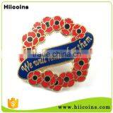 Metal Hard Enamel 1914-1918 Lest We Forget Poppy Lapel Pin Badge thumbnail-1