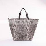 4932 Hot Selling Design Exotic Snake Skin Printing PU Material Fashion Shoulder Handbag Women thumbnail-4