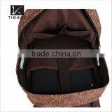 Fashion Graffiti Colleage Students Backpack/high Capacity Canvas School Backpack/khaki Backpack thumbnail-2