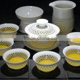 Hollow Out Jade Exquisite Ceramic Tea Set QD-L107 thumbnail-5