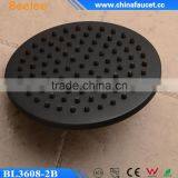 Beelee 8 Inch Round Black ORB Top Shower Water Saving Rain Overhead Shower thumbnail-3