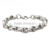 Fashionable Jewelry Simple Style Natural Color 316l Stainless Steel Men Bracelet Supplier's Choice thumbnail-2